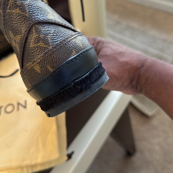 Louis Vuitton mon calfskin eldorado desert boots - Picture 3 of 9